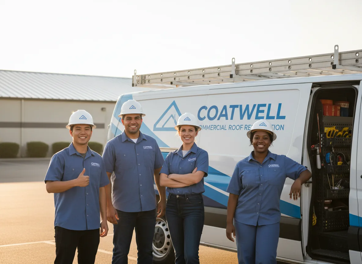 Commercial roof coating company in Brandsville, MO